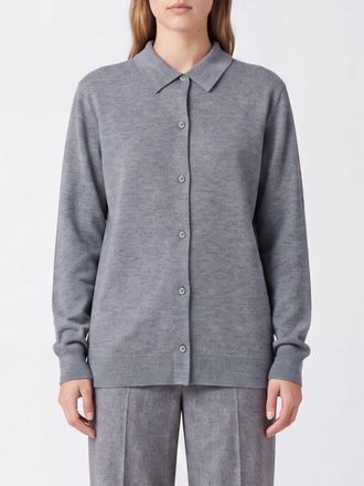Aspesi Cardigan modello polo in cotone con colletto classico