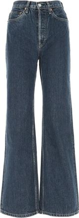 Re/Done Klassieke Flared Jeans voor Vrouwen - Dames - Flared Jeans - Blauw - W31 - Denim - Jeans
