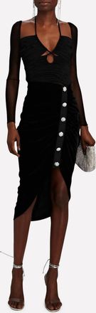 Veronica Beard Navita Skirt In Black