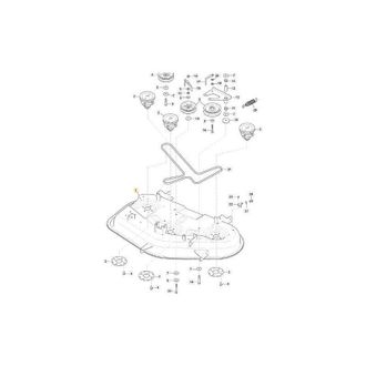 STIGA Sports PIATTO DI TAGLIO 42 pollici ORIGINALE STIGA - 118830200/0