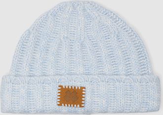Kujten Bonnet Bruges Cachemire Mouline Celest Mouli