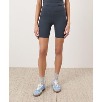 Pact On The Go-To Bike Short Made with Organic Cotton in Steel Blue at Nordstrom, Size X-Large