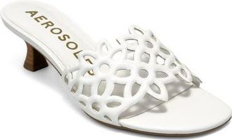 Aerosoles Kirah Sandal in Bright White Fx Nappa at Nordstrom, Size 5.5