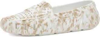 Floafers Posh Print Womens Shoes Tan Tie Dye/Bright White : 11 B - Medium, Synthetic