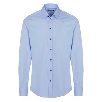 Dolce & Gabbana Heren, Overhemden, Blauw, Maat: M