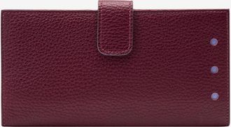 Tusk Ascot Long Slim Wallet in Oxblood at Nordstrom