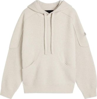 Moose Knuckles Felpa in lana con cappuccio - Toni neutri