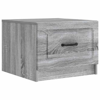 vidaXL Mesa De Caf&eacute; Gris Sonoma 49 X 50 X 37 Cm Madera De Ingenier&iacute;a Vidaxl