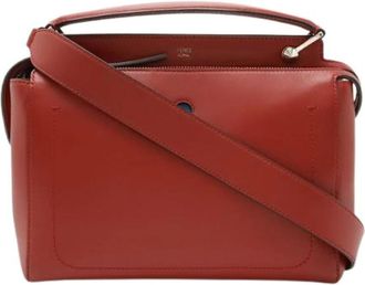 Fendi Pre-owned Leren Handtas - Dames - Vintage Handtas - Rood - ONE Size - Leer - Vintage