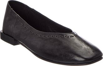 Frye Claire Leather Flat