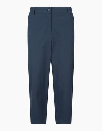 Mountain Warehouse Womens Mountain Warehouse Womens/Ladies Delta Stretch Capri Trousers - Navy - Size: 16/32in