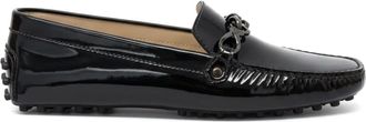 Tod's Gommino chain-detail loafers - Black