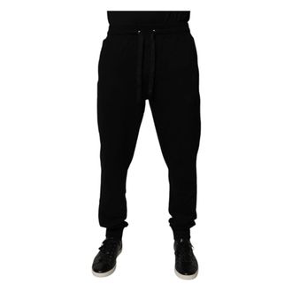 Dolce & Gabbana Joggers - male - Dolce & Gabbana - Sweatpants - Black - M - Trousers