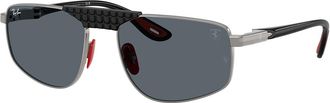 Ray-Ban RB3776M F001R5 Mens Sunglasses Gunmetal Size 58