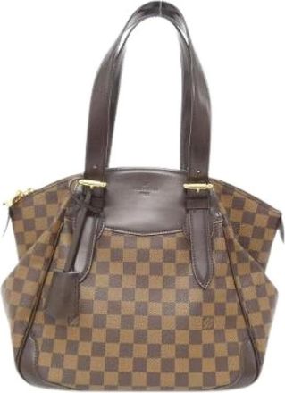 Louis Vuitton Borsa a spalla Verona Damier Pre-owned - - Pre-owned - Donna - Marrone - ONE SIZE