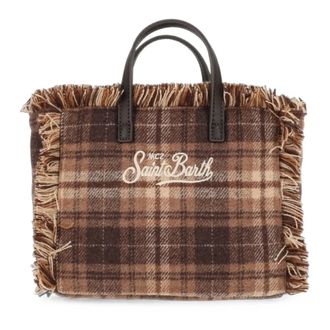 MC2 Saint Barth Vanity Mini Wool N - - Bags - Donna - Marrone - ONE SIZE