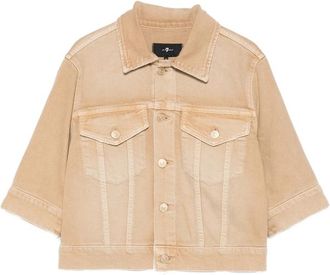 7 For All Mankind Button-fastening Jacket