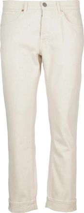 TELA GENOVA Cosmy 2S 5 Tasche - Heren - Slim Fit Jeans - Beige - W36 - Katoen - Jeans