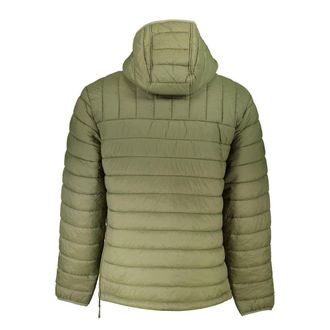 Napapijri Recycled Polyamide Hooded Down Jacket - Green