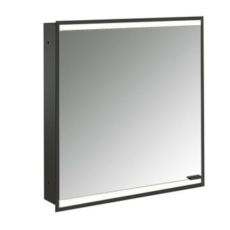 Emco Emco - Prime 2 Armario Con Espejo Iluminado, 600 Mm, 1 Puerta, Tope