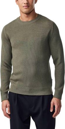 Nn.07 Kevin Crew Sweater In Capers
