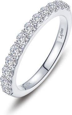 Lafonn Divine Engagement Band Ring in Silver at Nordstrom, Size 7