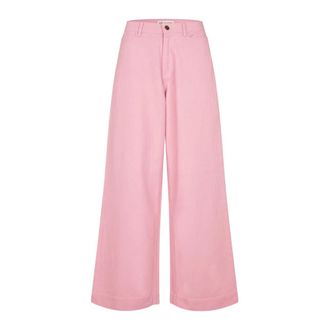 Lollys Laundry Wide Trousers, female, Pink, Size: 2XL Wide Trousers