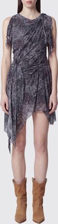 Isabel Marant Abito Trysha asimmetrico in seta