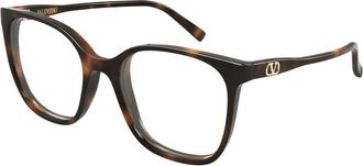 Valentino Glasses, female, Brown, Size: 53 MM VLogo Optical Frame