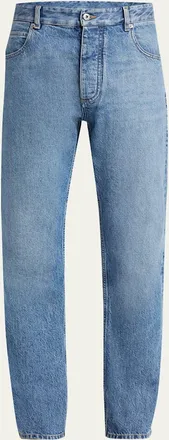 Bottega Veneta Mens Eco Wash Slim-Straight Jeans