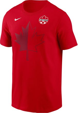 Nike Canada Nike Mens Fanwear Collection Soccer Cotton Short-Sleeve T-Shirt in Red | M11332P383-RED