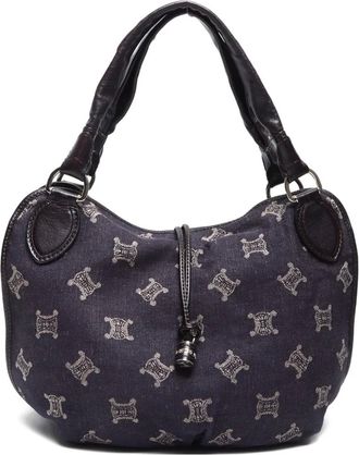 Celine Borsa tote Macadam 2000-2020 - Blu