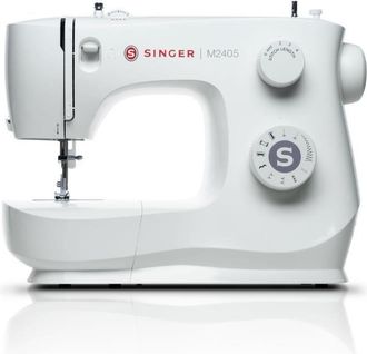 Singer M&aacute;quina De Coser - Singer - M2405 - Con Bolsa De Transporte Roja - Blanca