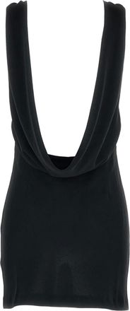Andamane open-back sleeveless dress - women - Polyester - 40 - Black