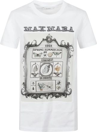 Max Mara T-shirts en Polos - Dames - T-shirts - Wit - S - Tops