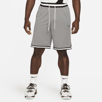 Nike Mens Dri-FIT DNA 10 Basketball Shorts in Grey | DH7160-065