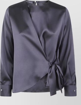DRHOPE blouse with bow