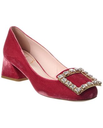 Roger Vivier King 50 Velvet Pump