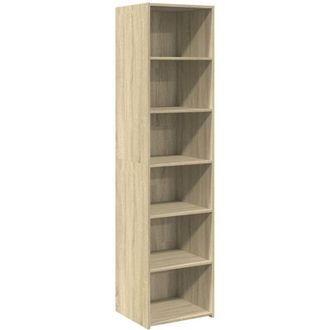 vidaXL Credenza Rovere Sonoma 45x41x185 cm in Legno Multistrato - Vidaxl