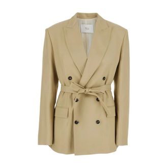 Tela Blazers, female, Beige, Size: 2XS Frost Blazer