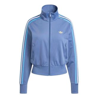 adidas (WMNS) adidas Firebird Classic Track Top Crew Blue Light Blue White KC6565