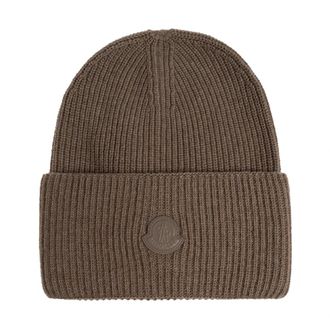 Moncler Dames, Accessoires, Bruin, Maat: ONE Size Wol