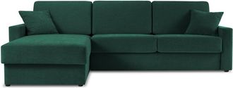 BLOOMINGLOFT 4-Sitzer Ecksofa Portia mit Bettfunktion (160 x 195 cm) Eckteil links