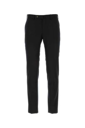 Pantaloni Torino Black Stretch Wool Pant