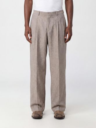 Sunflower Pantaloni sartoriali ampi in lana a righe