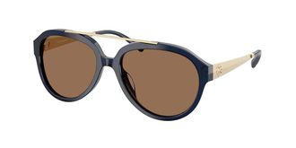 Tory Burch TY7230U 206773 Womens Sunglasses Blue Size 56