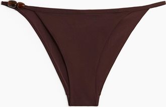 H&M Cheeky Tanga-Bikinihose - Brown