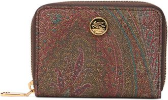 Etro Arnica Paisley Portemonnee - Dames - Portefeuilles - Veelkleurig - ONE Size - Katoen - Accessoires