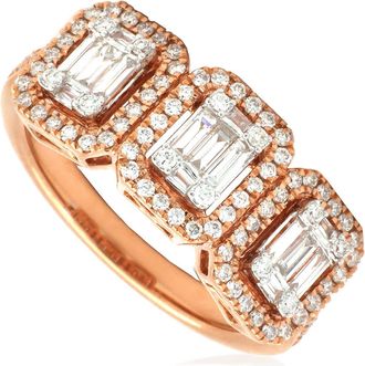 Salvini Magia Rose Gold 0.65 CT Diamond Ring, Size 13