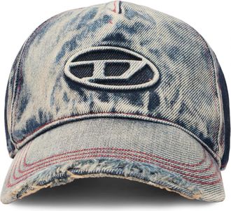 Diesel C-Seymon Cap - Heren - Petten - Blauw - ONE Size - Katoen - Accessoires
